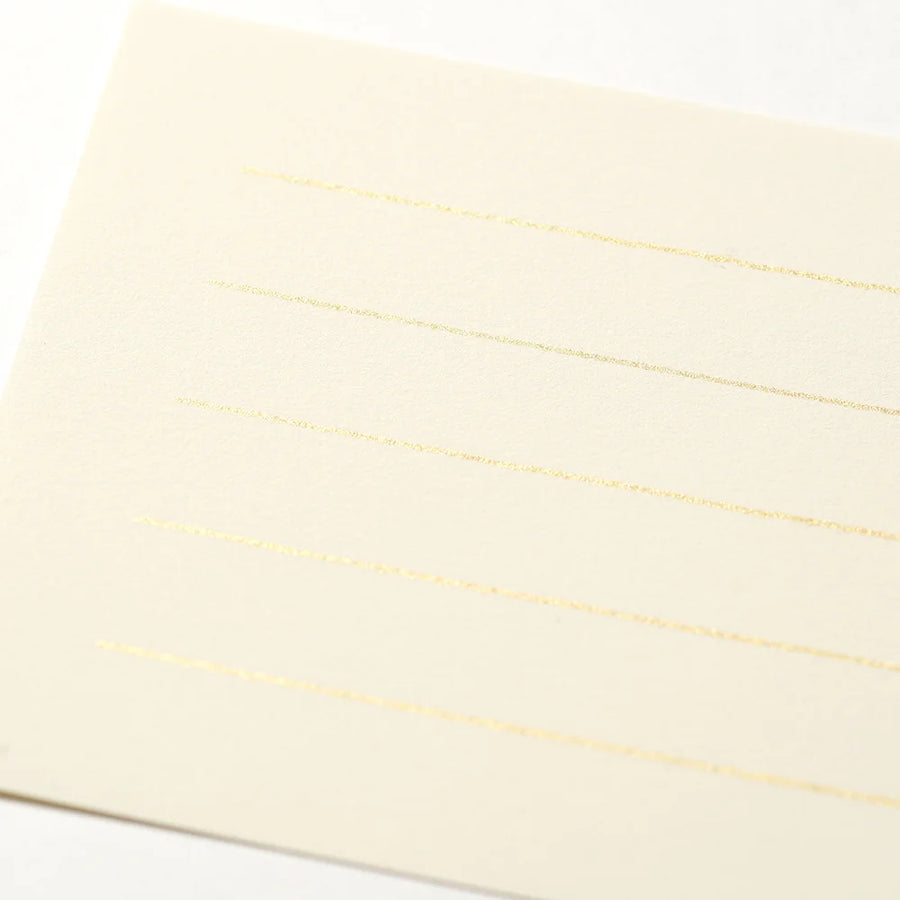My letter paper gold Memo Pad（S）
