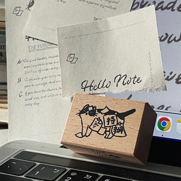 Yamadoro Bird office Rubber Stamp - To Do