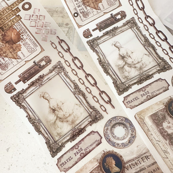 Ggaggong vintage washi tape – journalpages