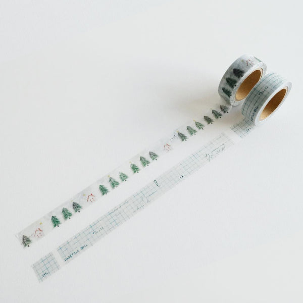 YOHAKUヨハク Collage Washi Tape - Y-095 Hoshifuryoruni