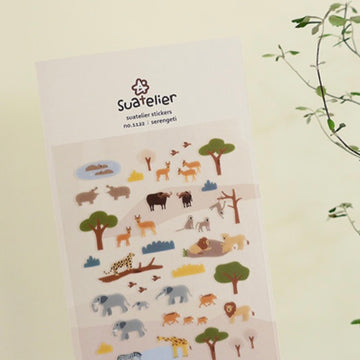 Suatelier Serengeti Sticker - 1122