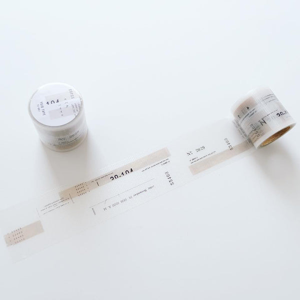 Yohaku Clear Masking Tape / CT-016 – Journal Station