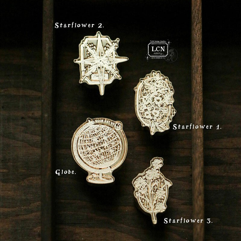 LCN Wax seal stamp set. - Starflower