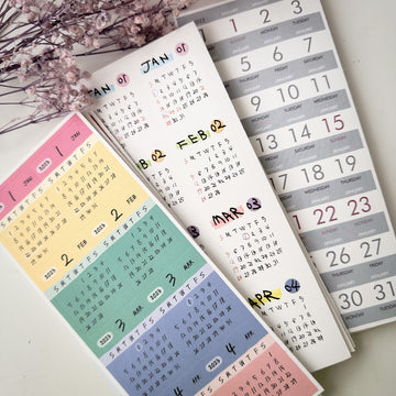 2023 Everyday Calendar sticker set