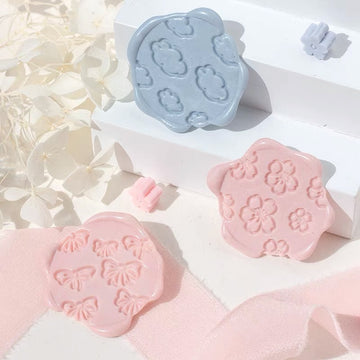 Spring wax seal stamps