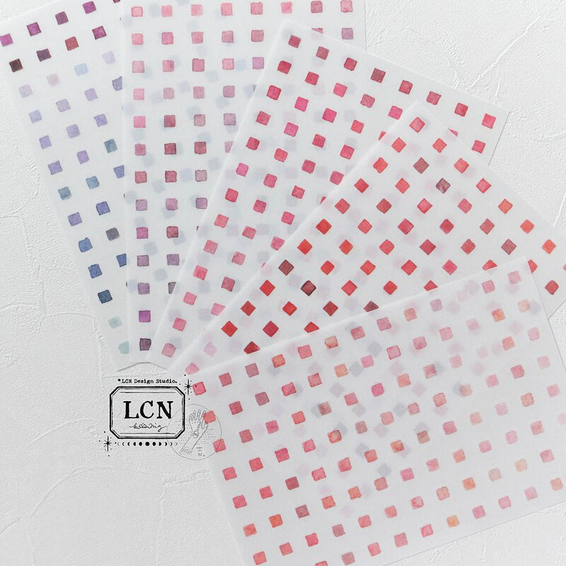 LCN Print-on stickers-Color squares