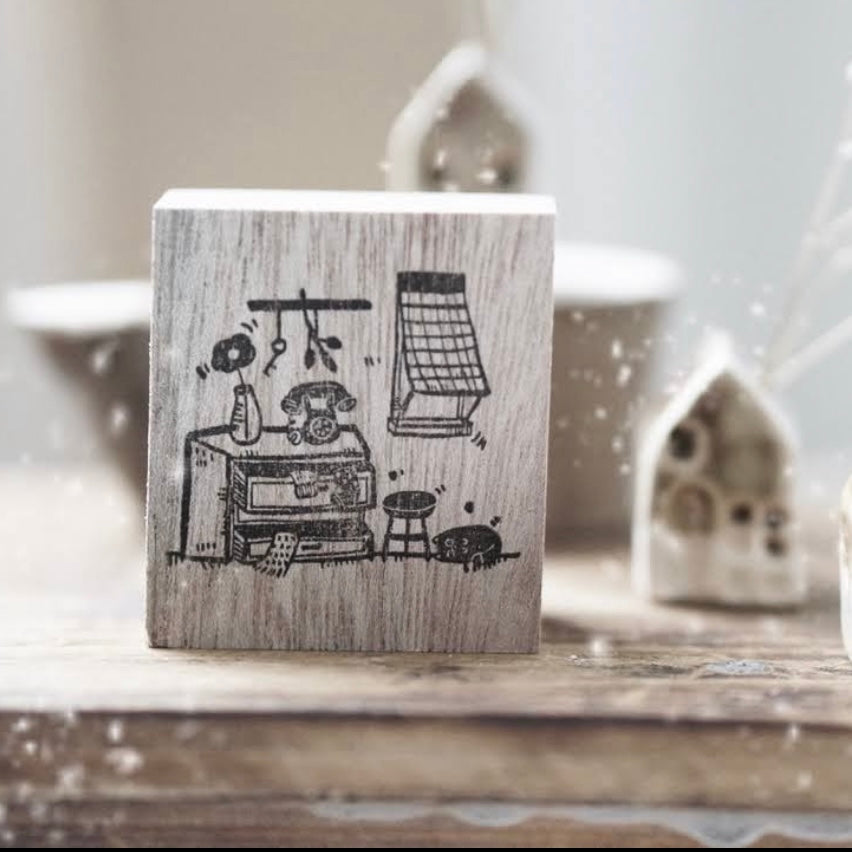 Black Milk Project Rubber Stamp - Home Sweet Home