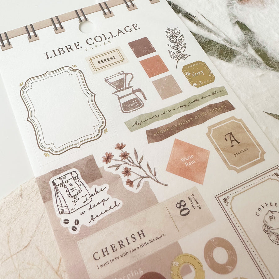 Mind Wave Libre collage stickers
