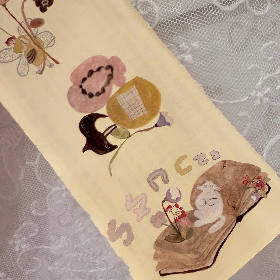 Misshoegg Phonetic Garden print on stickers (2/sheet)