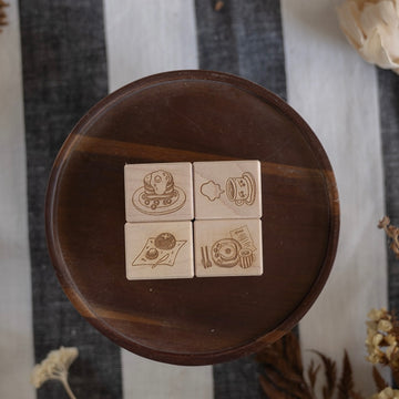 Shō Littlehappiness rubber stamp set - tea time