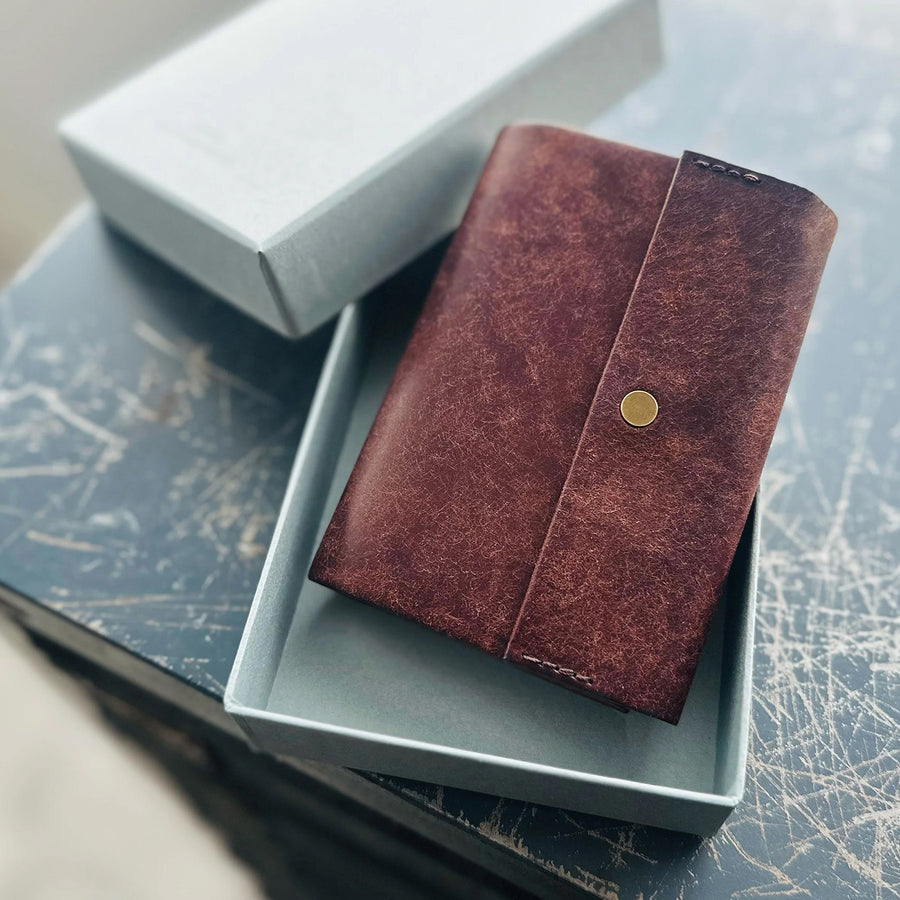 Oeda letterpress x M5 DIARY LEATHER COVER