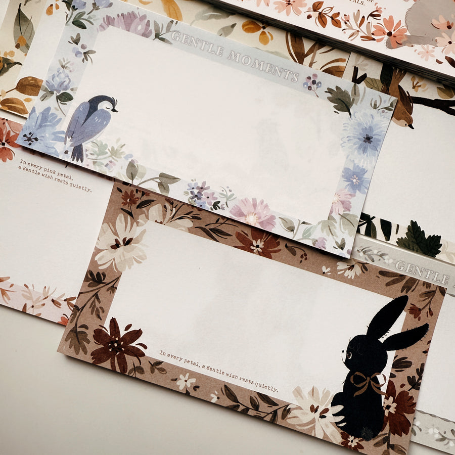 Wwiinngg notepad - celebration of petals - 02