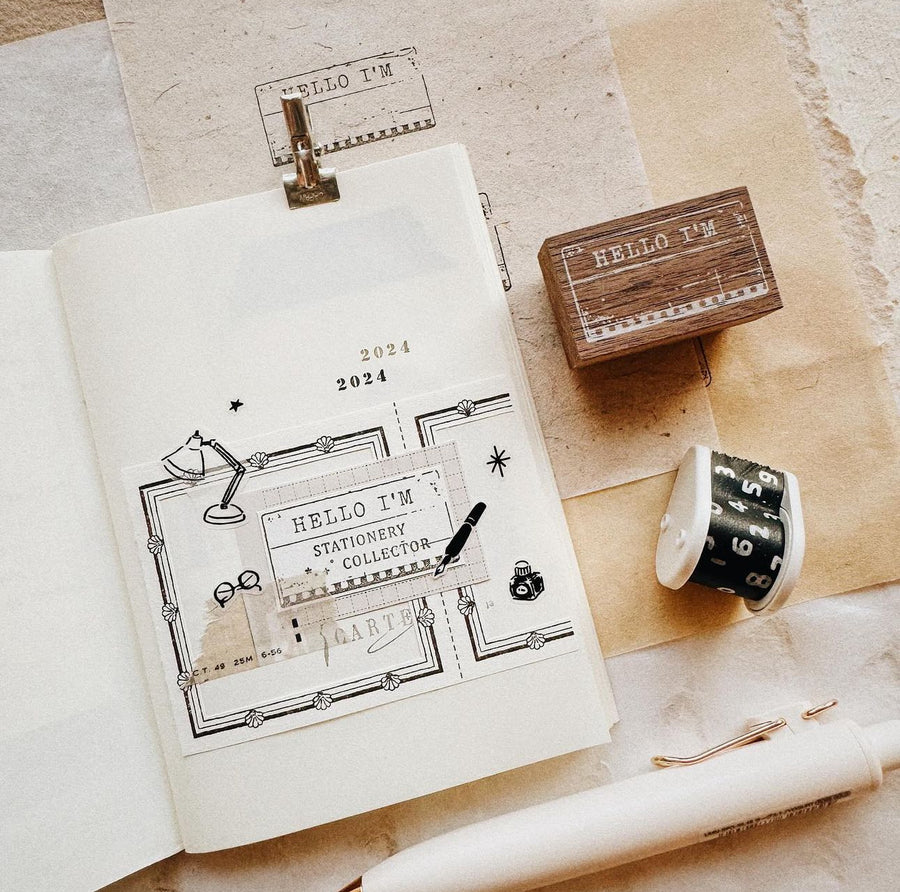 Penspapersplanner rubber Stamps - Series 7