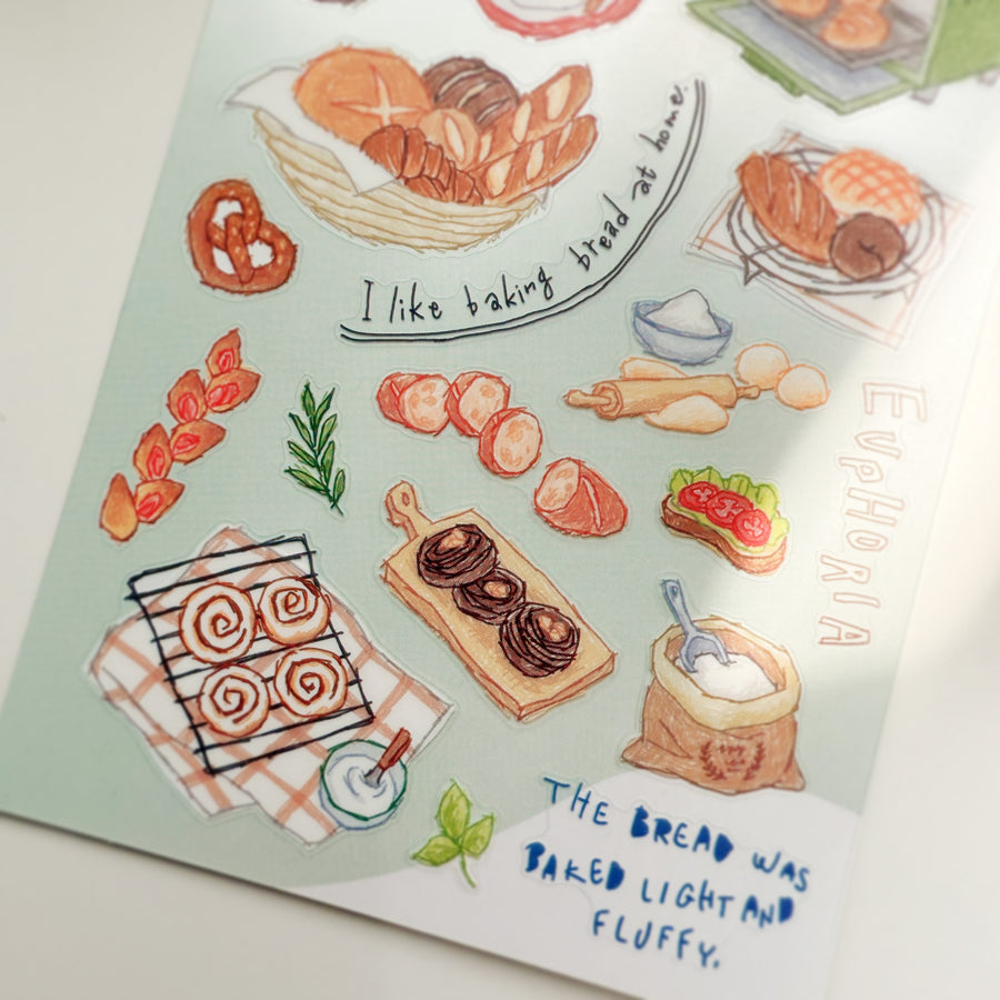 Mind Wave choosy life sticker- Bake bread