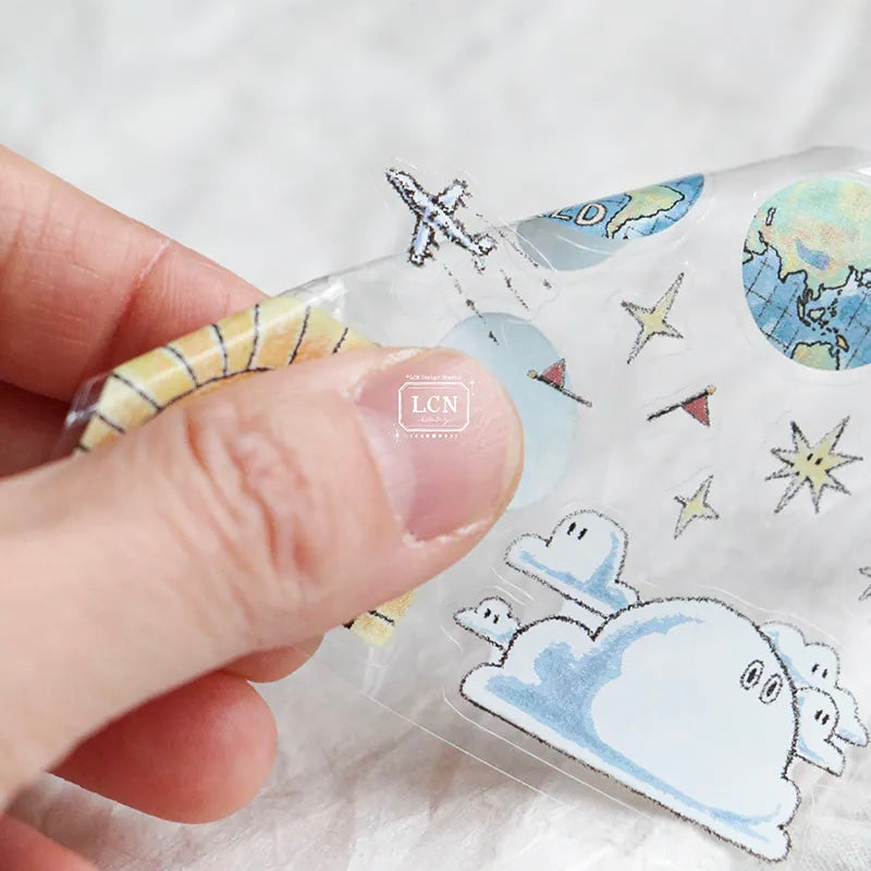 LCN kiss cut pet tape - travel essentials – journalpages