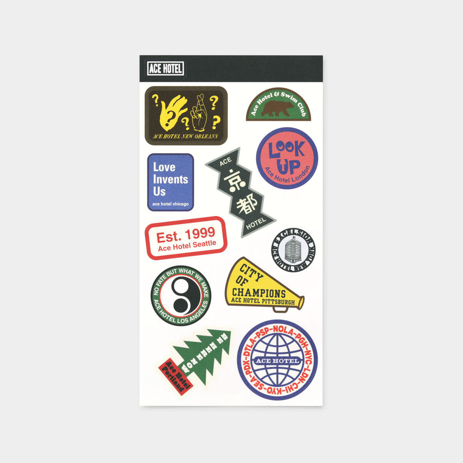 Traveler's Factory x ACE Hotel  Sticker