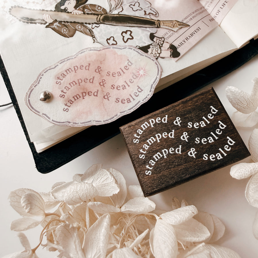 Stationerylovermarket x Liberty.hk Rubber Stamp (Limited Edition)