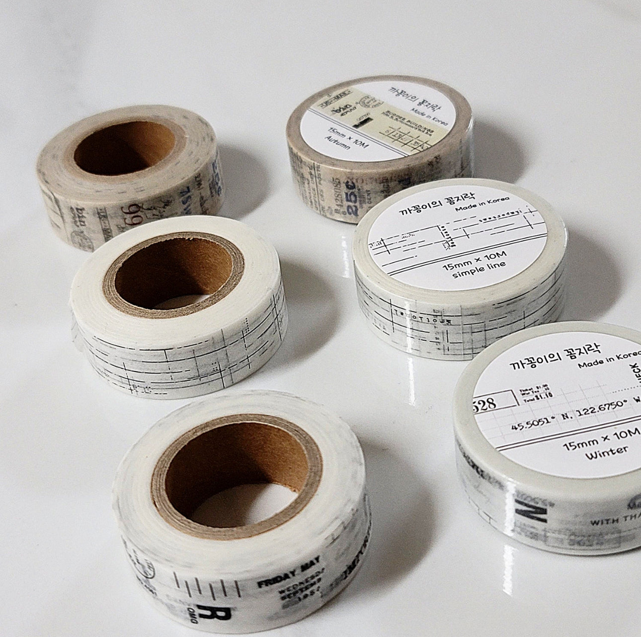 Ggaggong vintage washi tape – journalpages