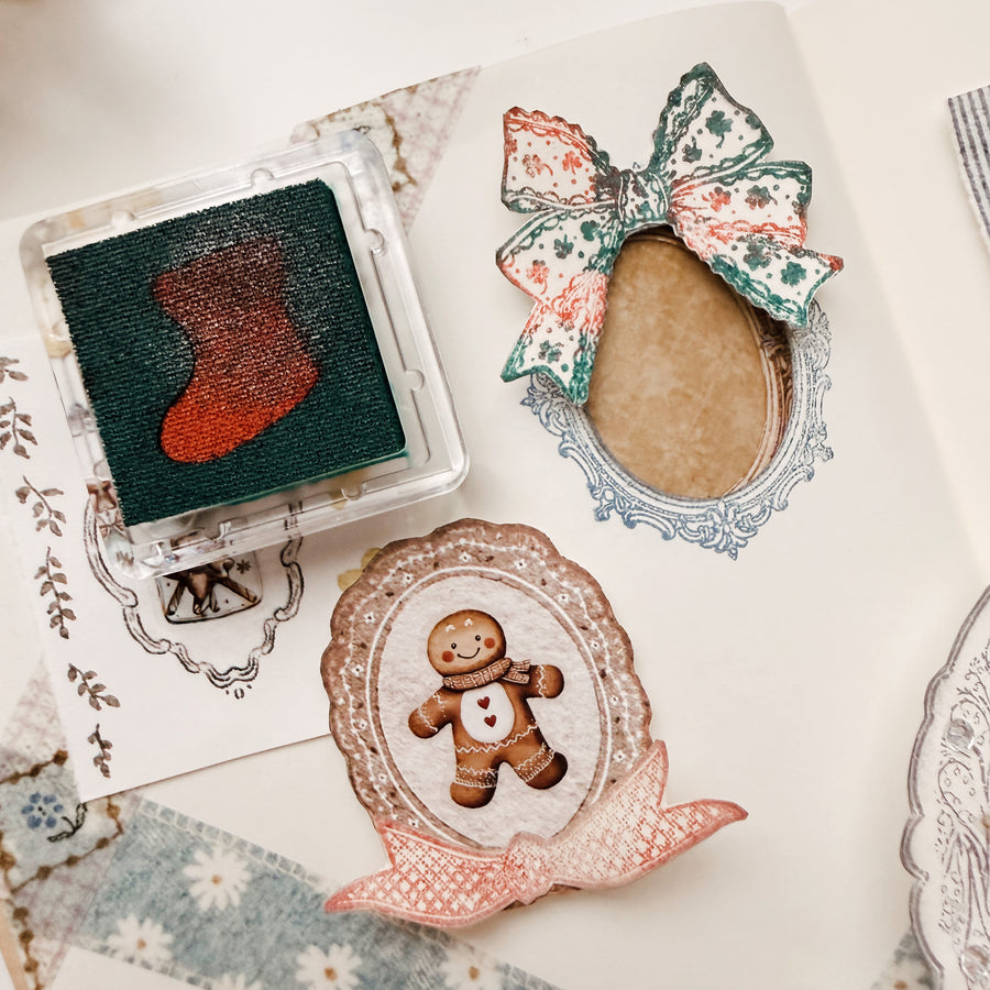 A kind of café 什物 stamp it colors ink pad - Christmas limited