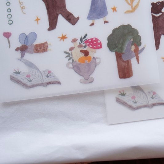 Ivysnow print on sticker - DayDream