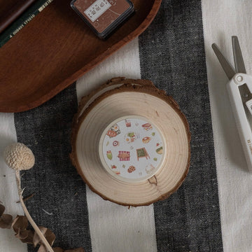 Shō Littlehappiness coffee time washi tape