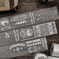 Miao Stelle space ( white ) pet tape