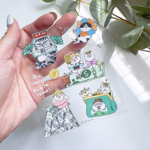 Shock MAMA Crystal Transfer Stickers #7 – journalpages