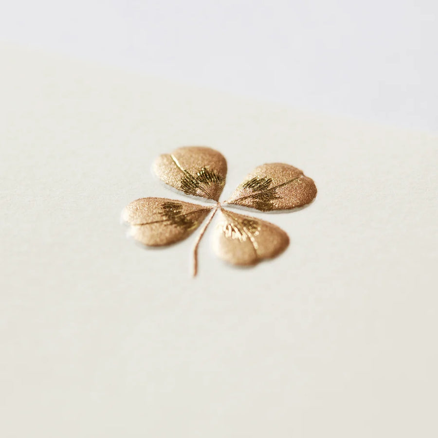 A Four-leaf clover Memo Pad