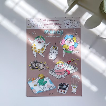 Shock MAMA Crystal Transfer Stickers #8