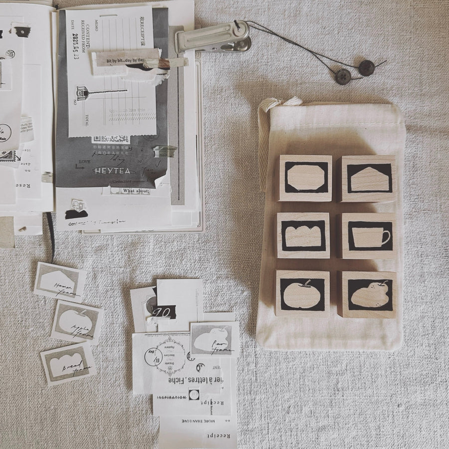 Penny.FEI rubber stamps - Doodle Frames