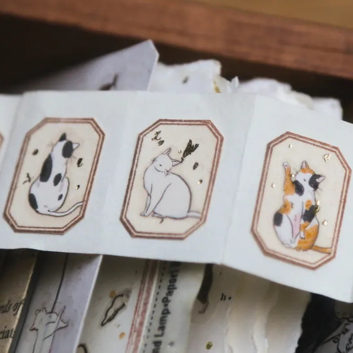 Modaizhi Meow Meow Meow Die-cut Pet Tape