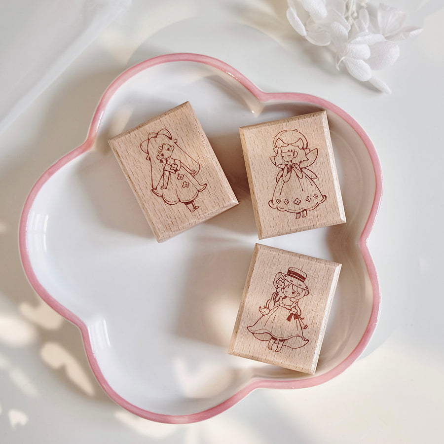 Freckles Tea Vol.4 rubber stamp set