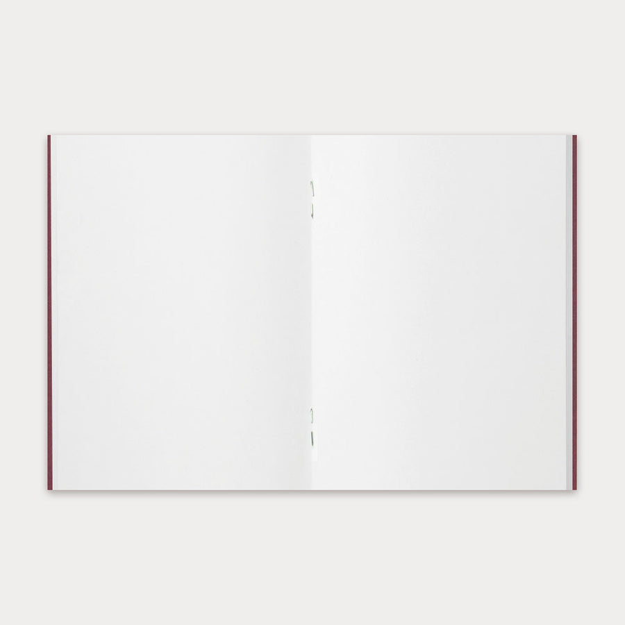 Traveler's Notebook Passport Size Refill Blank MD Paper White 003