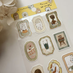 Shoichiro Tobimatsu sticker - Quiet Wall Decorations