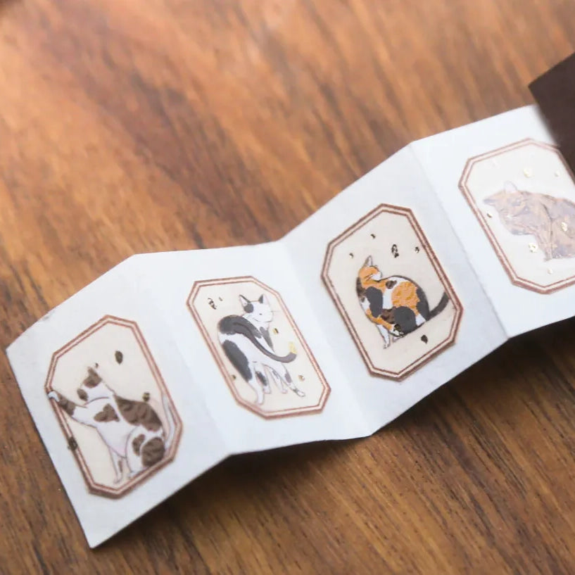 Modaizhi Meow Meow Meow Die-cut Washi Tape