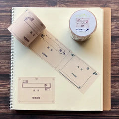 Kinokosya Somehow ticket memo masking tape