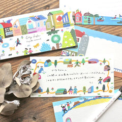 Suzuki Narumi x Cozyca Mino paper Memo Pad - City Life