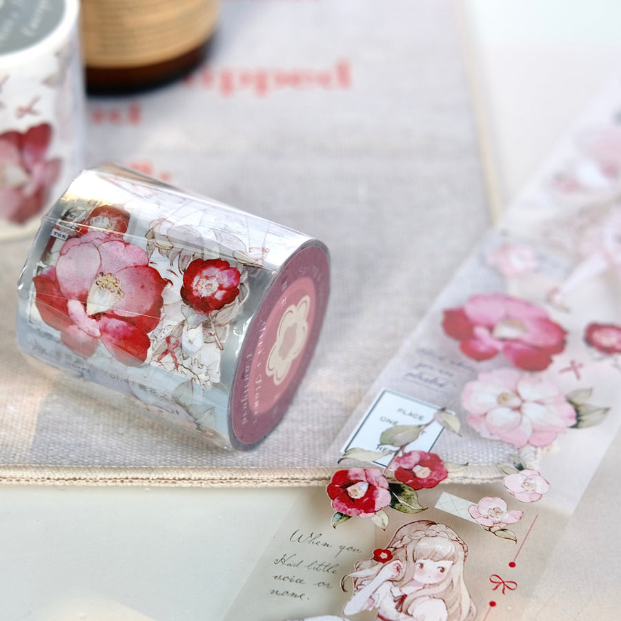 Freckles Tea Vol. 4 vivi’s Flower washi tape & pet tape