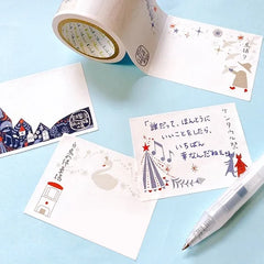 Shinzi Katoh Rolled sticky notes - Kenji Miyazawa's Magic Lantern Museum: Night on the Galactic Railroad 2