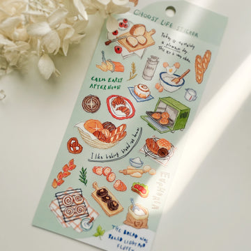 Mind Wave choosy life sticker- Bake bread