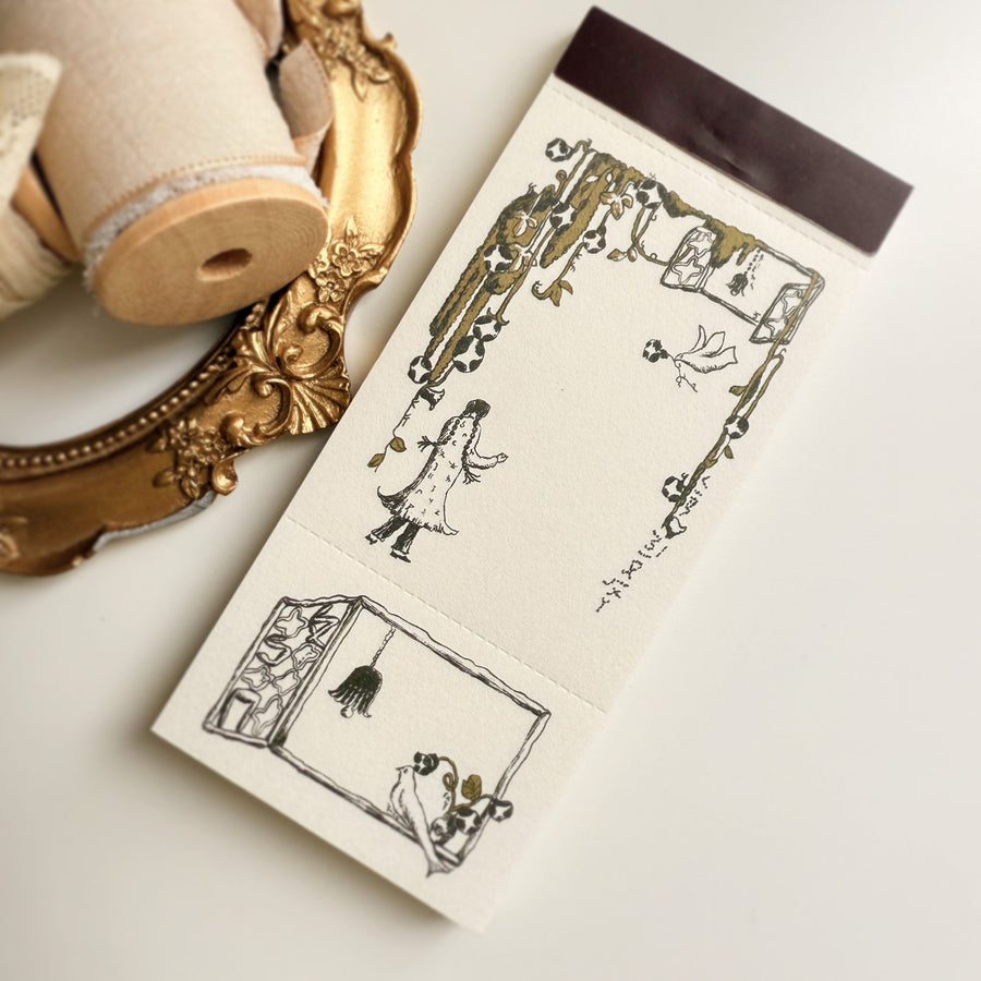 Misshoegg Memo Pad - The Days of Morning Glories