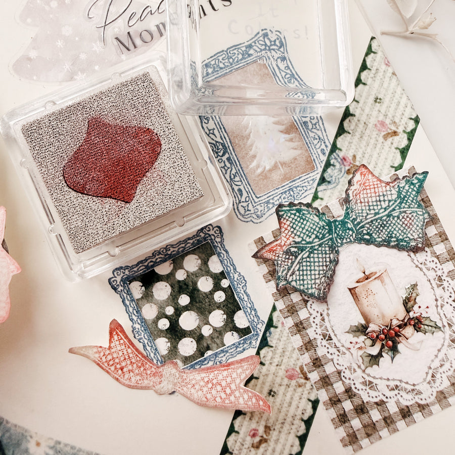 A kind of café 什物 stamp it colors ink pad - Christmas limited