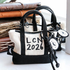 LCN Mini Tote Stationery Set - black