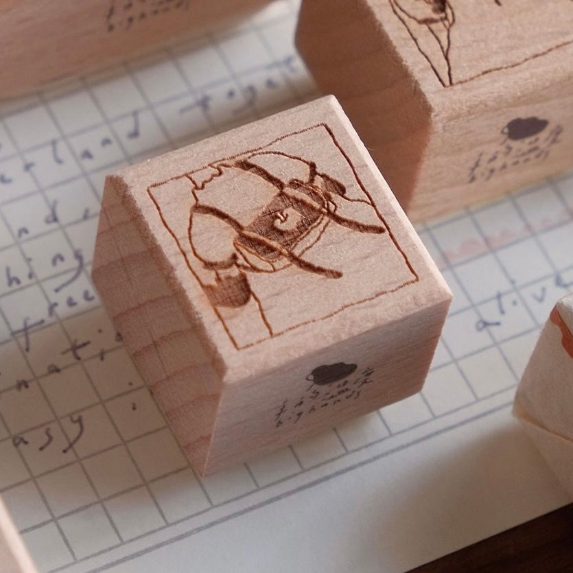 Bighands rubber stamps - wanderlust in dressing