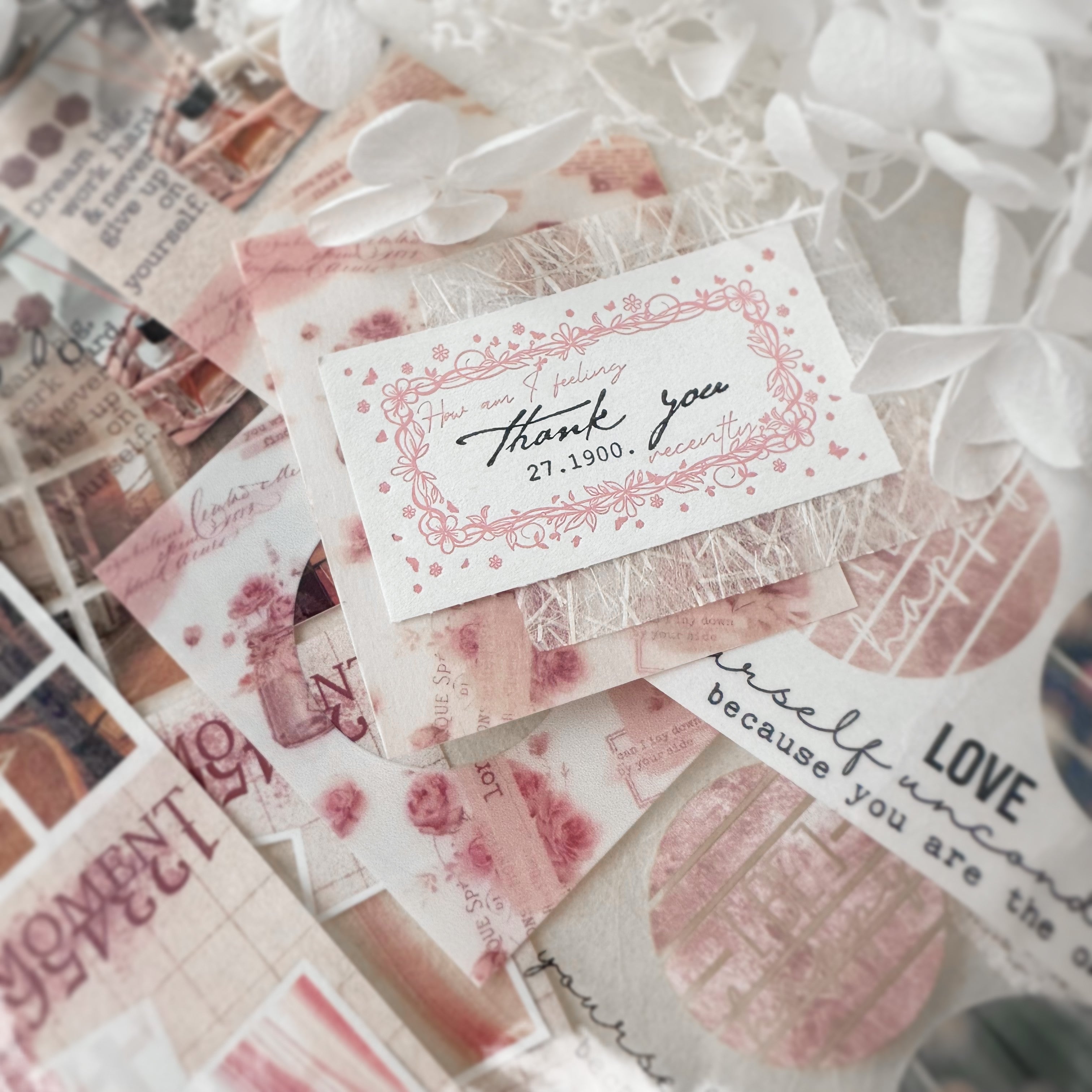 Journal Pages “Dear you” washi tape & pet tape – journalpages