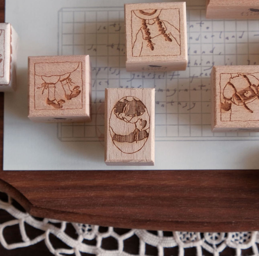 Bighands rubber stamps - wanderlust in dressing