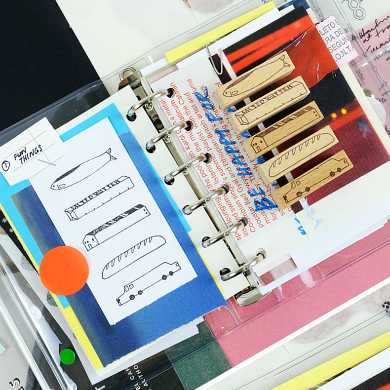Kurukynki ”DAY TO DAY“ rubber stamps - Fun Things