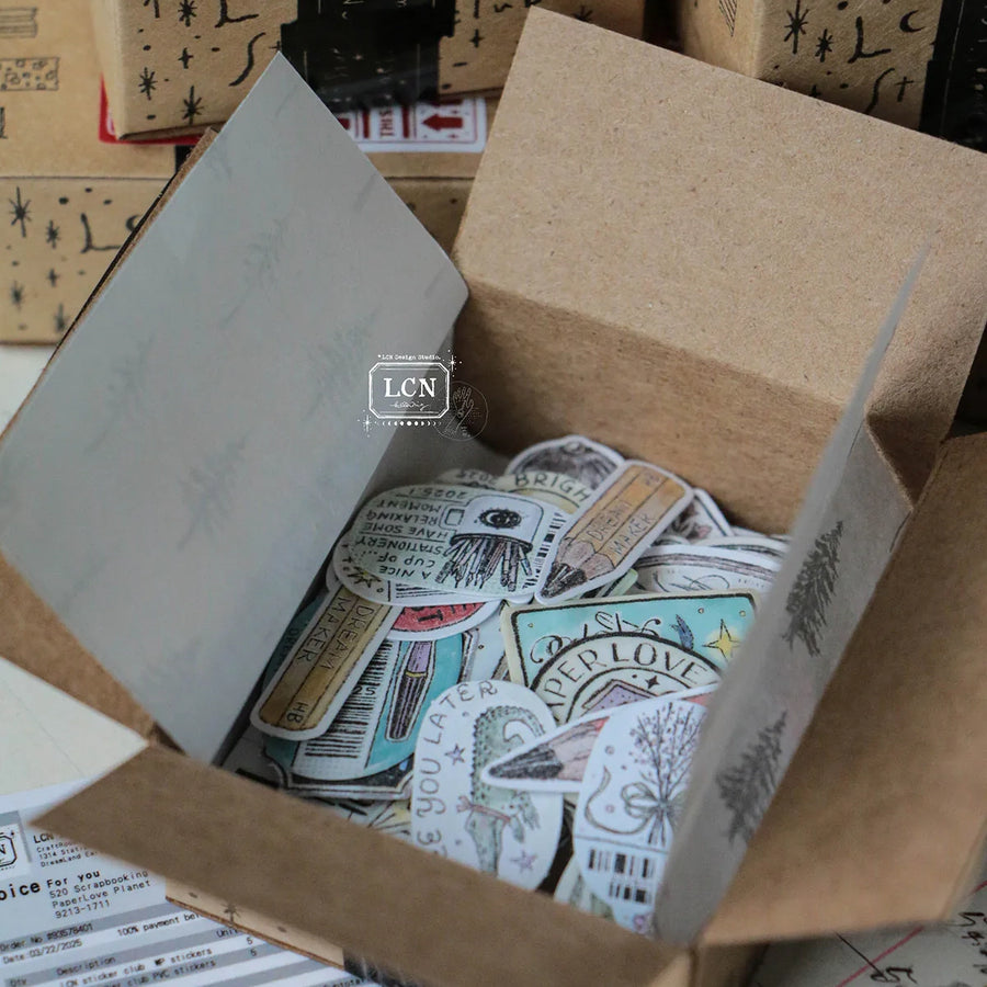 LCN Sticker club : A box full of joy sticker set