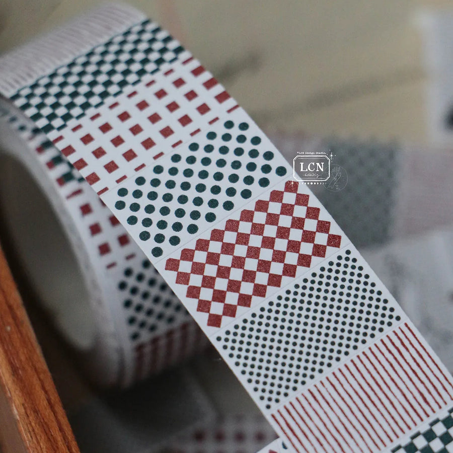 LCN label stickers - Hand Draw《Pattern / Finger Heart》
