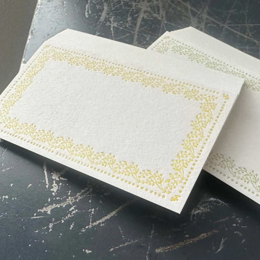 Oeda letterpress x Memo card 